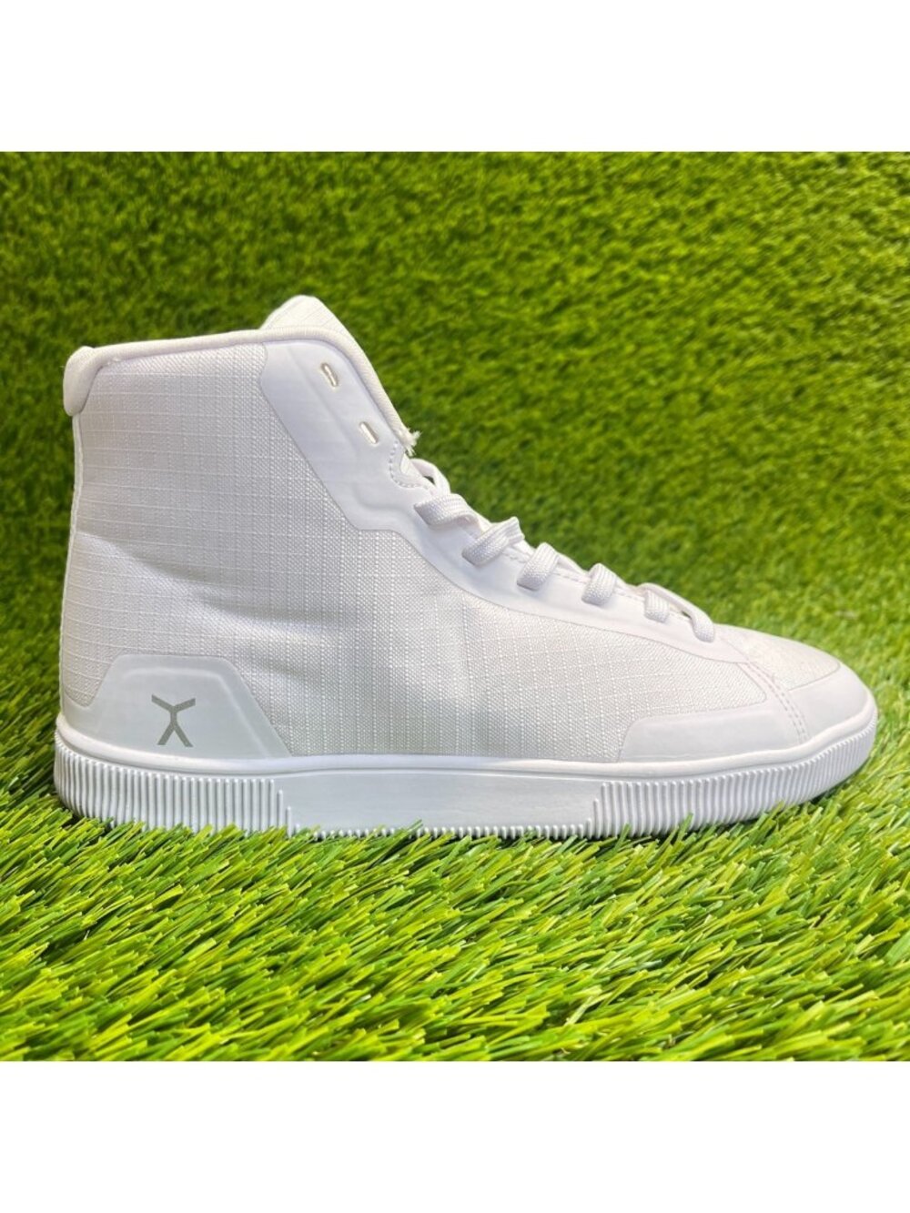 Flux Footwear Adapt High Top Trainer White Womens Size 6 Athletic Lifting Shoes